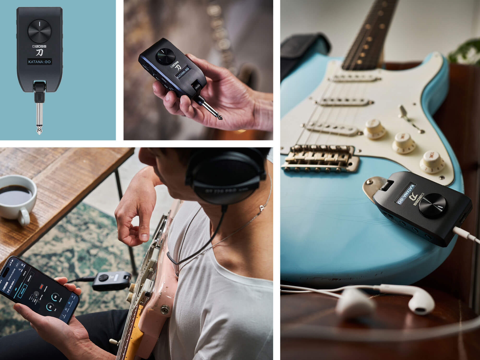 Boss lets you play big riffs on the move with new Katana:Go headphone  guitar amp